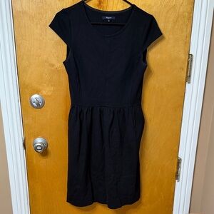 Madewell Women's Black Mini Dress